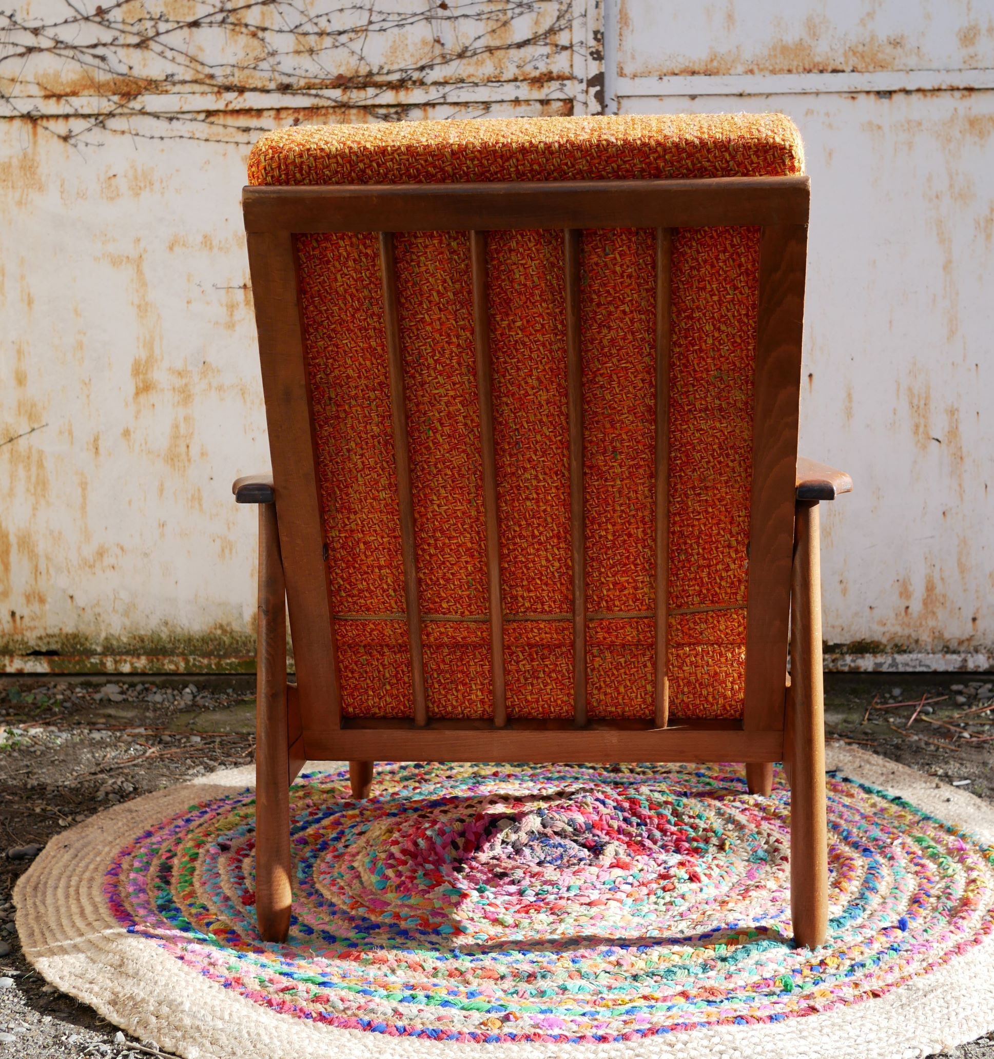 Scandinavian armchair teak