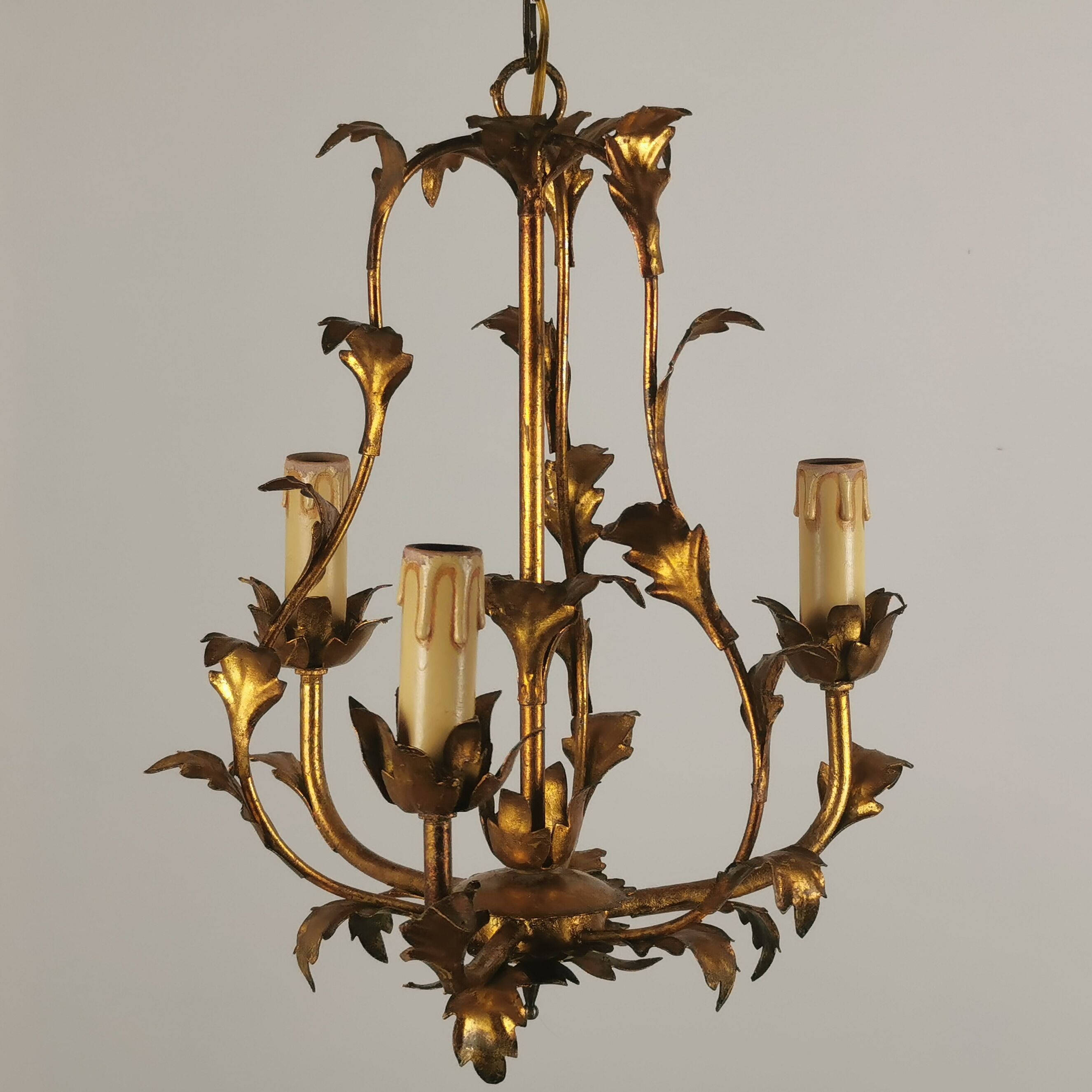 Lustre italien "feuilles"