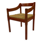 Vintage Carimate chair design by Vico Magistretti