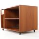 Vintage Dyrlund teak audio cabinet 'Glämmel'