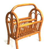Rattan magazine holder