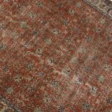 Vintage Anatolian Floral Carpet