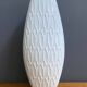 Large vintage white ceramic vase by Alka Kunst Bavaria