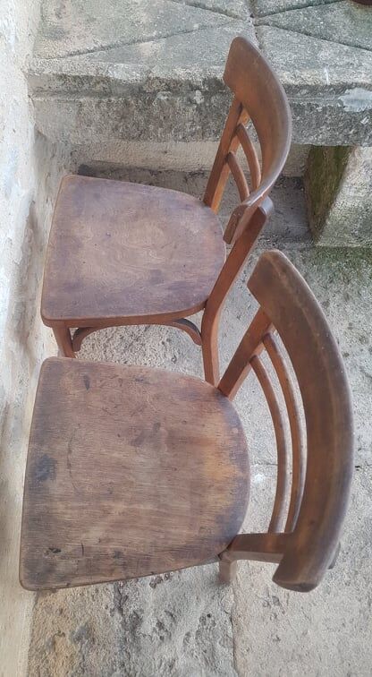 Set of 2 chairs bistrot baumann
