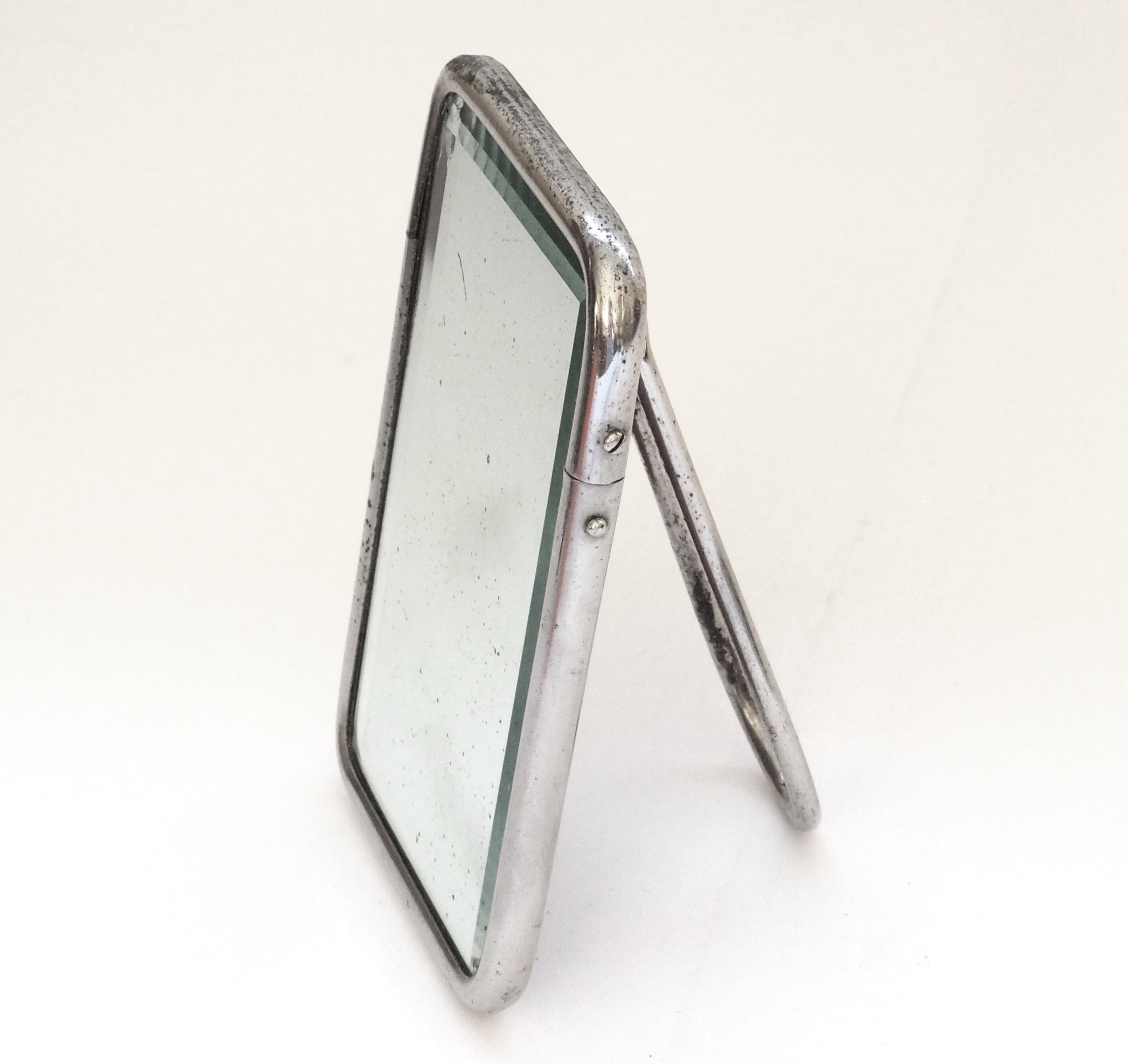 Small barber mirror 1900 10x12cm