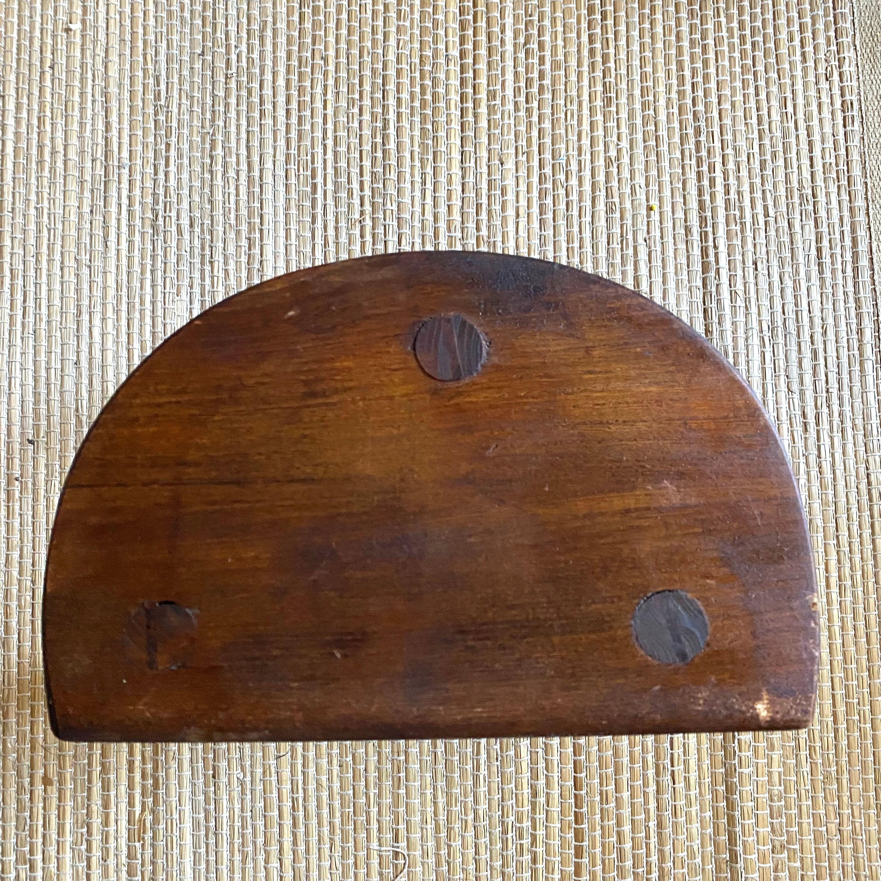 Tripod stool plant holder