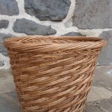 Round wicker basket XL