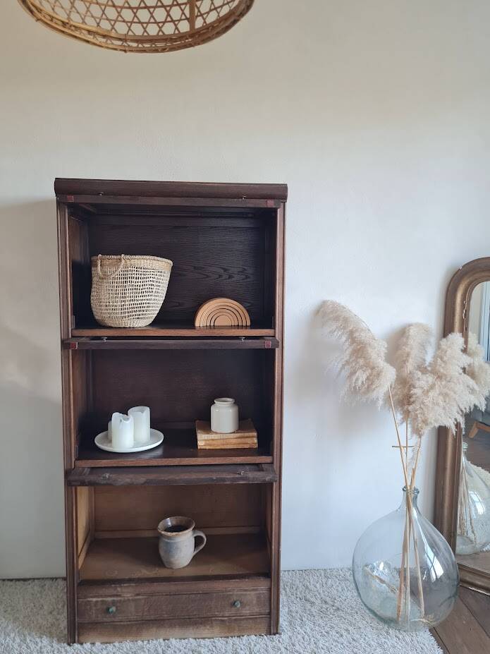 Trade furniture - Pharmacy display cabinet circa the 1960s