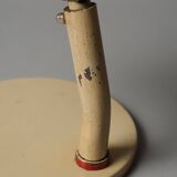 Lampe de bureau articulée Bauhaus type Kandem, émail crème, Allemagne 1930s