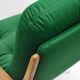 Original rotate armchair, Scandinavian icon, 1960s, quality green velvet
