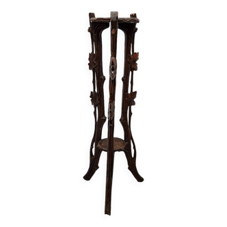 Table à plantes ancienne de la Forêt-Noire, années 1880