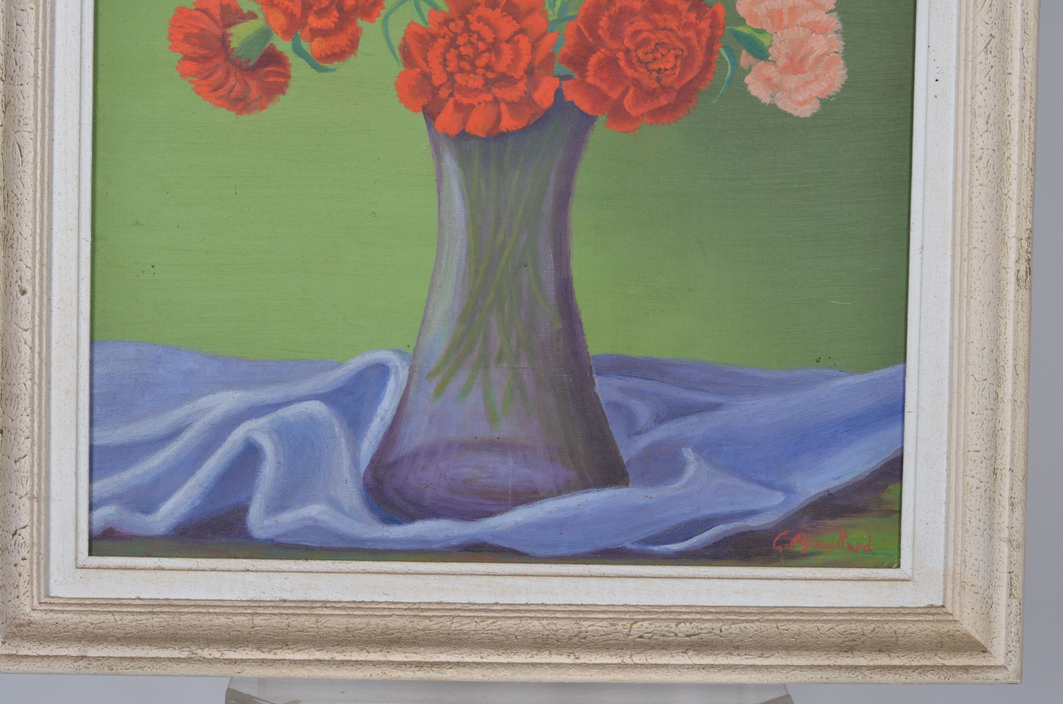 Still life bouquet of carnations