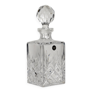 Crystal whisky carafe Lancel Paris