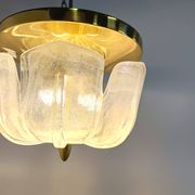 Lustre vintage de Glashutte Limburg, 1960