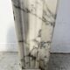 Louis XVI Style White Veined Carrara Marble Fireplace 19th Century
