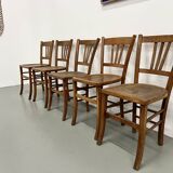 Set of 5 bistro chairs