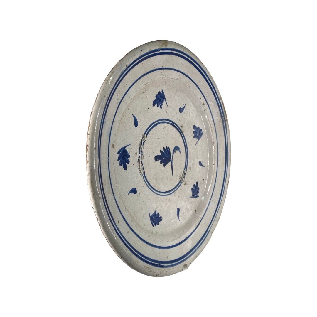 19th century earthenware dish