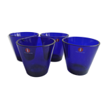 Kaj Franck Kartio cobalt Litalla glasses
