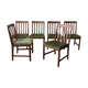 6 chaises scandinaves