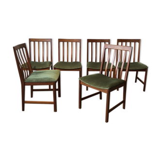 6 scandinavian chairs