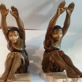 Pair of Bookends Art Deco period