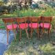 Ensemble de 4 chaises bistrot Baumann