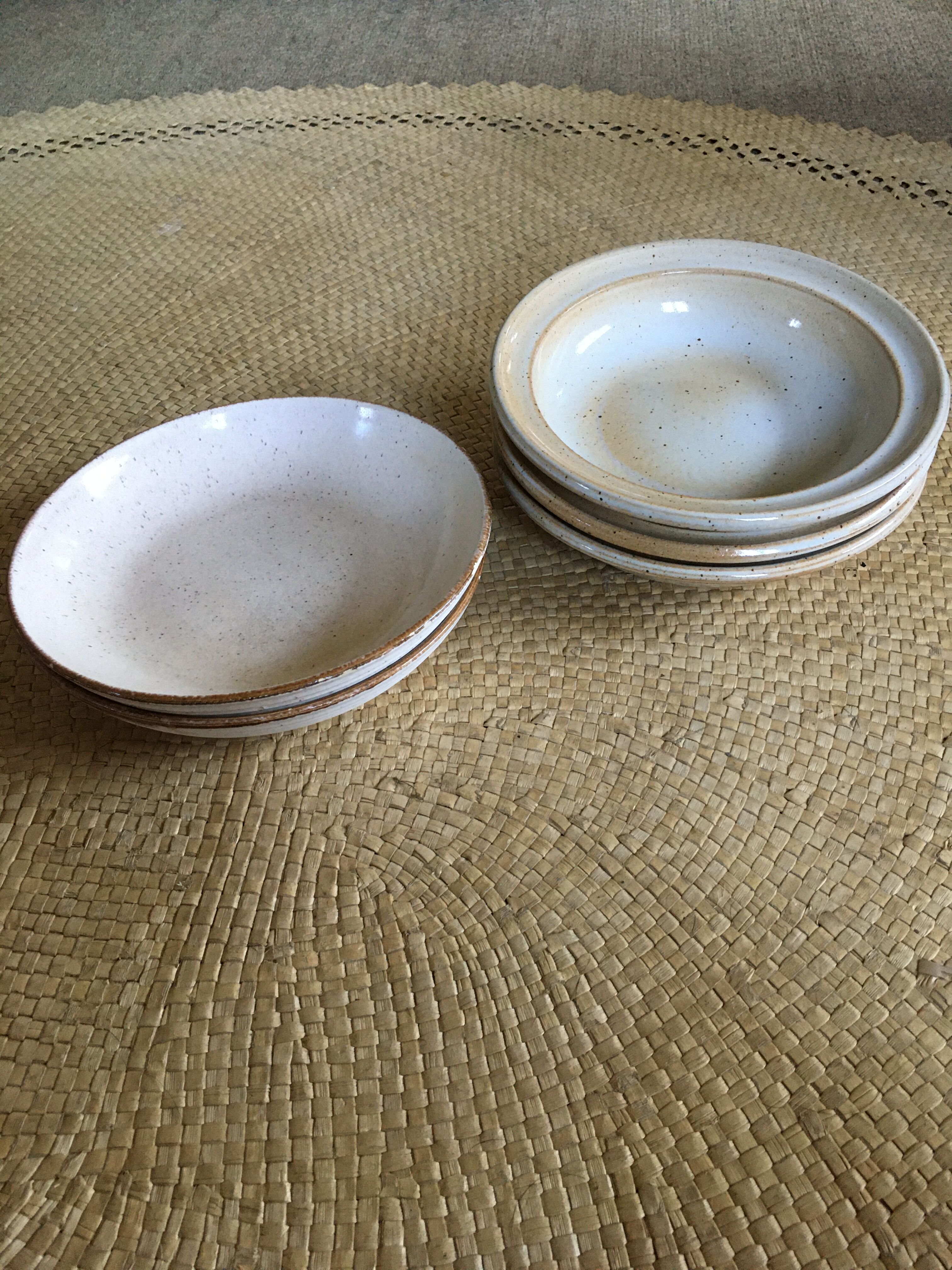 Lot of 5 soup plates