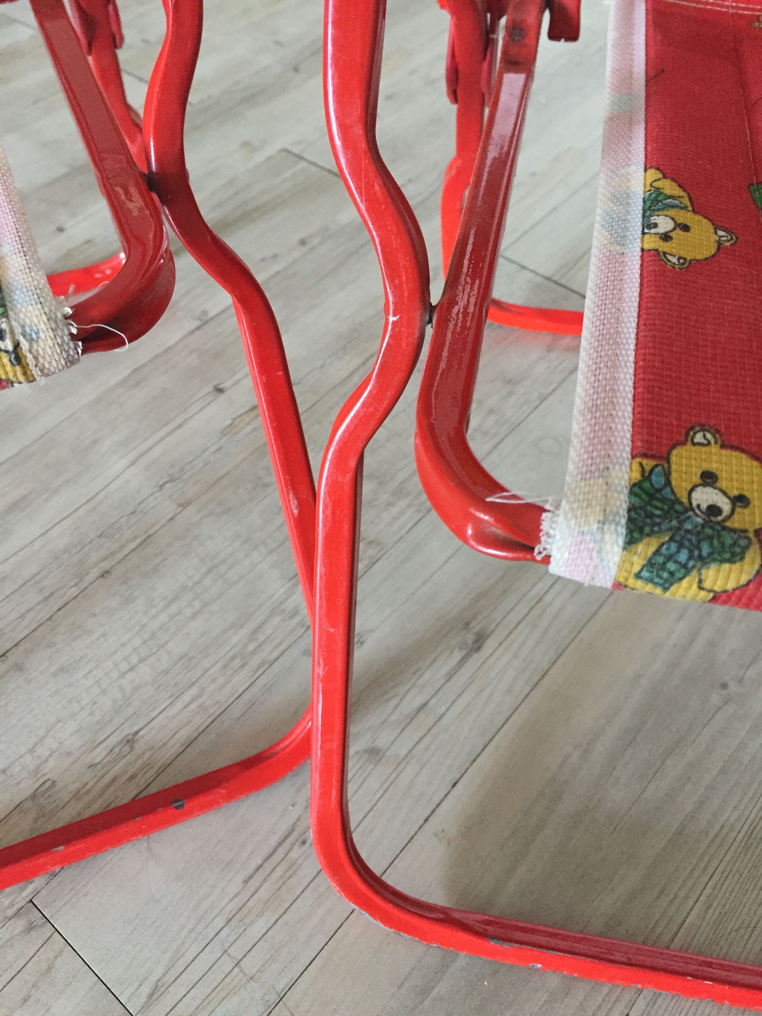 Pair of folding chairs children