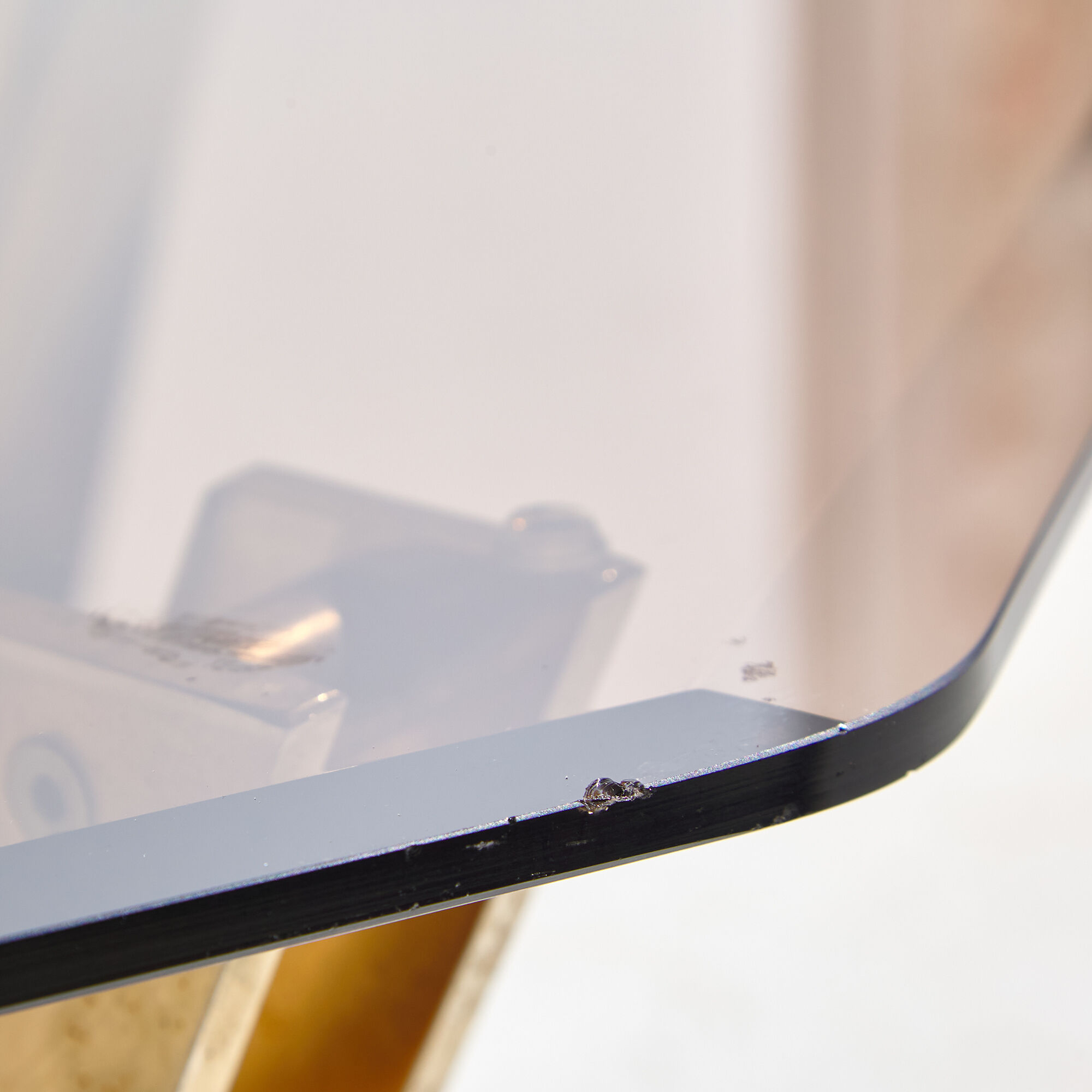 Brass coffee table by Roger Sprunger for Dunbar