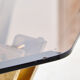 Brass coffee table by Roger Sprunger for Dunbar