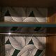 Secrétaire armoire bois en chevrons