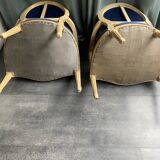 Pair of Louis XVI style Armchairs
