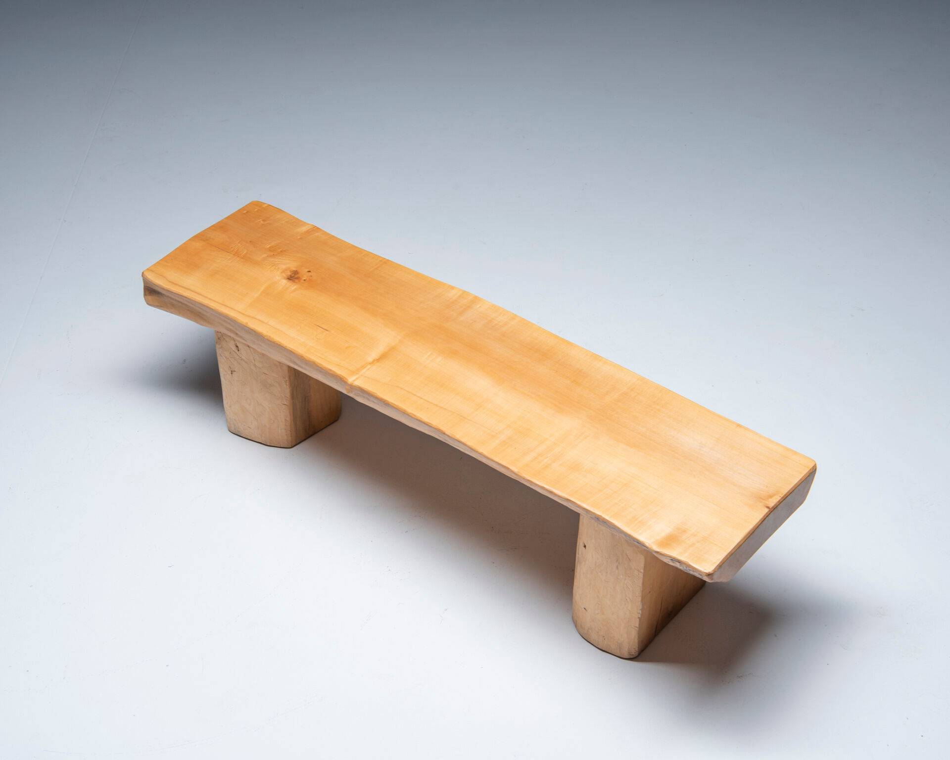 Bench in Solid Birch, Sweden, 1970's