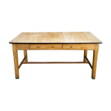 Large farm table year 50, 6 drawers