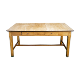 Large farm table year 50, 6 drawers
