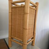 Vintage rattan lamp
