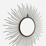 Miroir soleil en fer