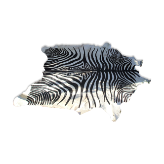 Zebra cowhide