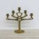 Mid-century large brutalist solid bronze candleholder, 1970s
