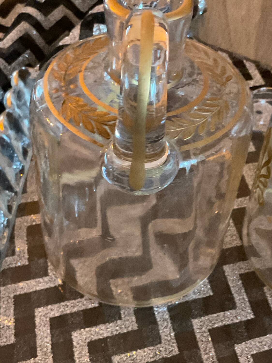 Baccarat service liqueur