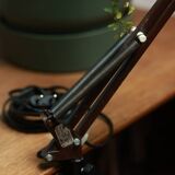 Vintage 1970s architect brown desk lamp