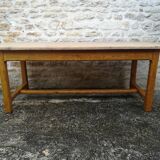 Oak farmhouse table