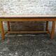 Oak farmhouse table