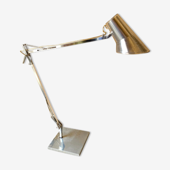 Lampe de bureau Kelvin T Flos design Antonio Citterio aluminium chromé