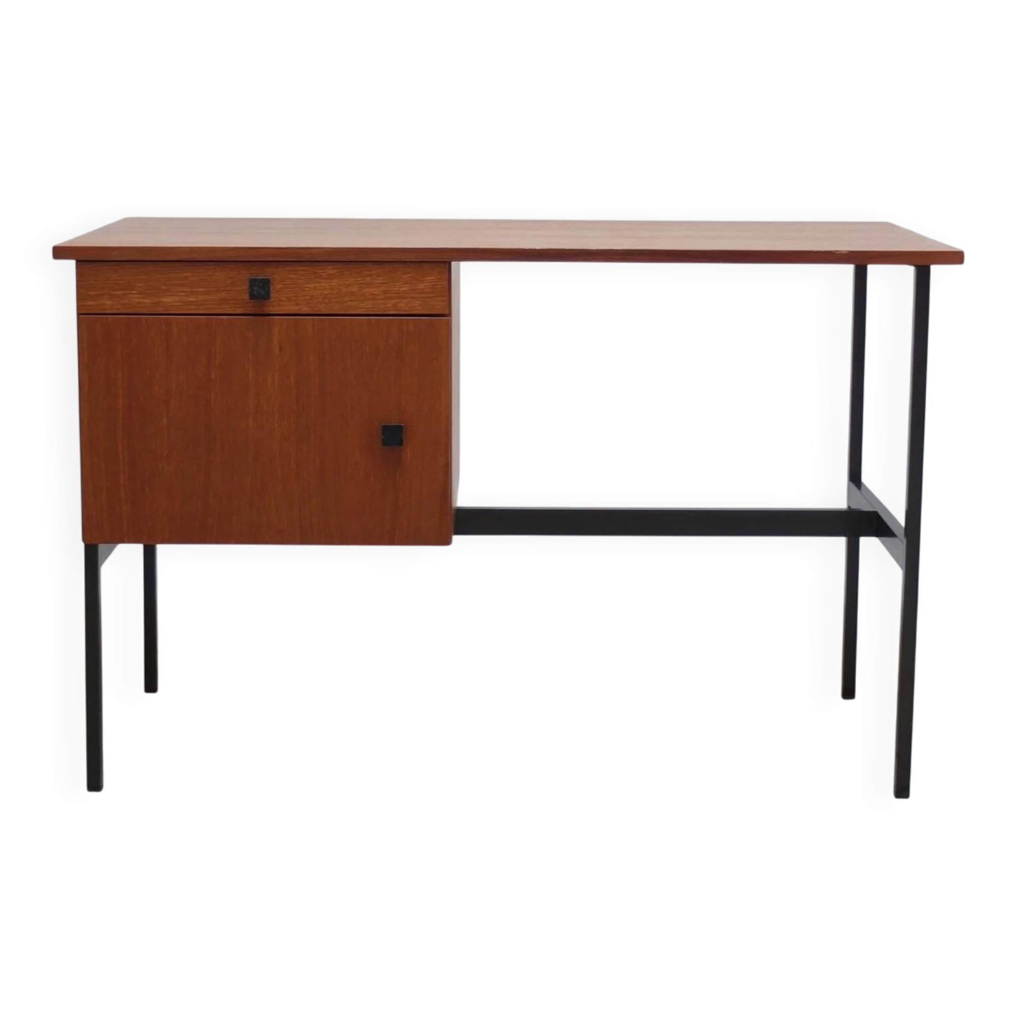Freestanding modernist writing desk by MDK Belgium, 1960s