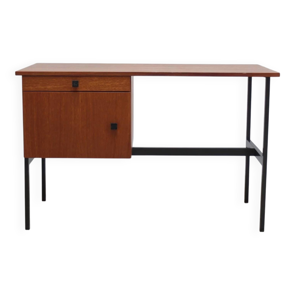 Bureau moderne autoportant par MDK Belgique, années 1960