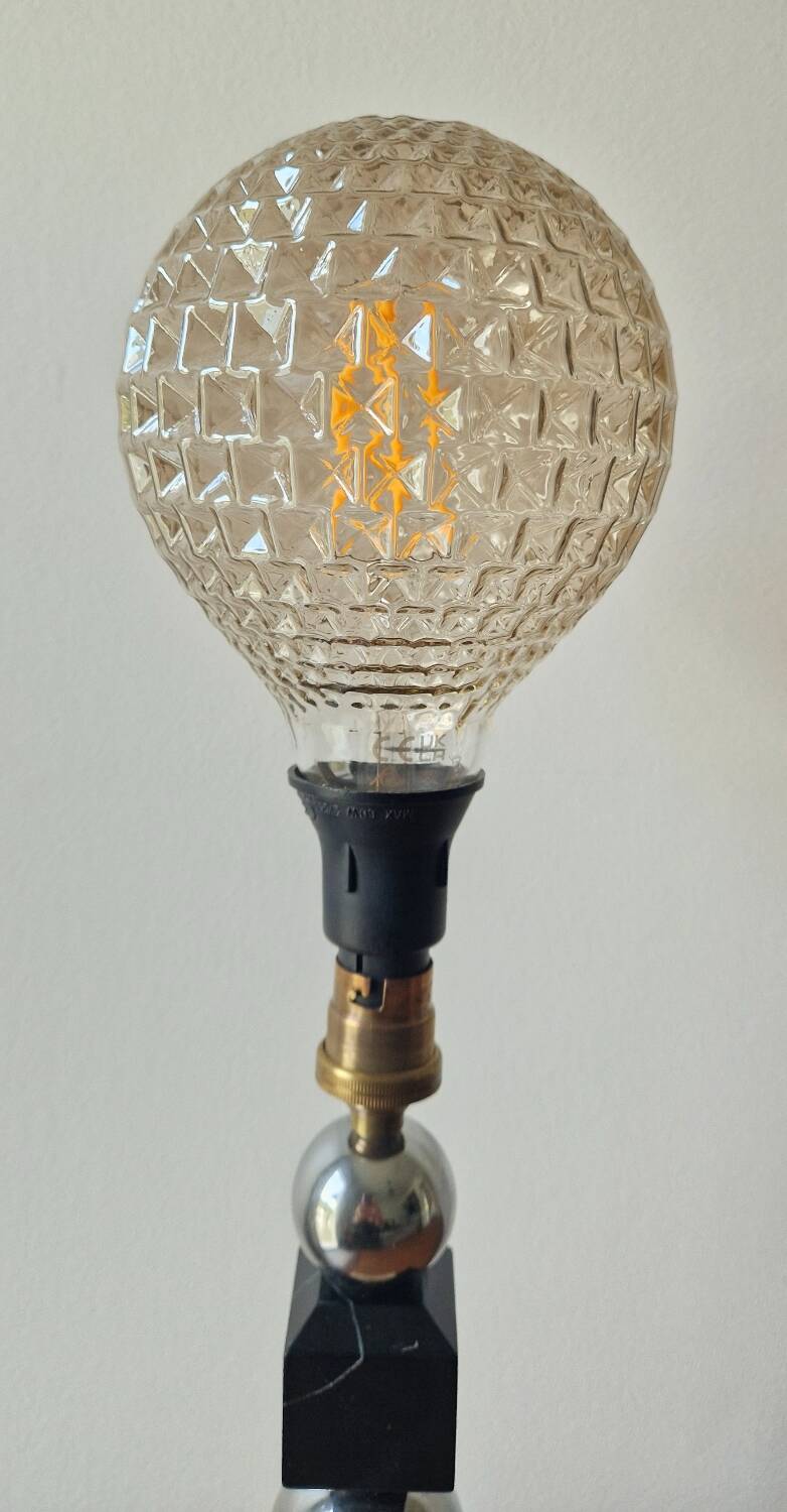 Art Deco modernist lamp base