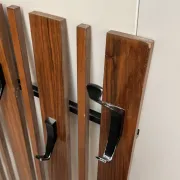 Wall-mounted coat rack