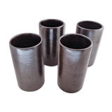 Lot de 4 verres en grès jean dubost
