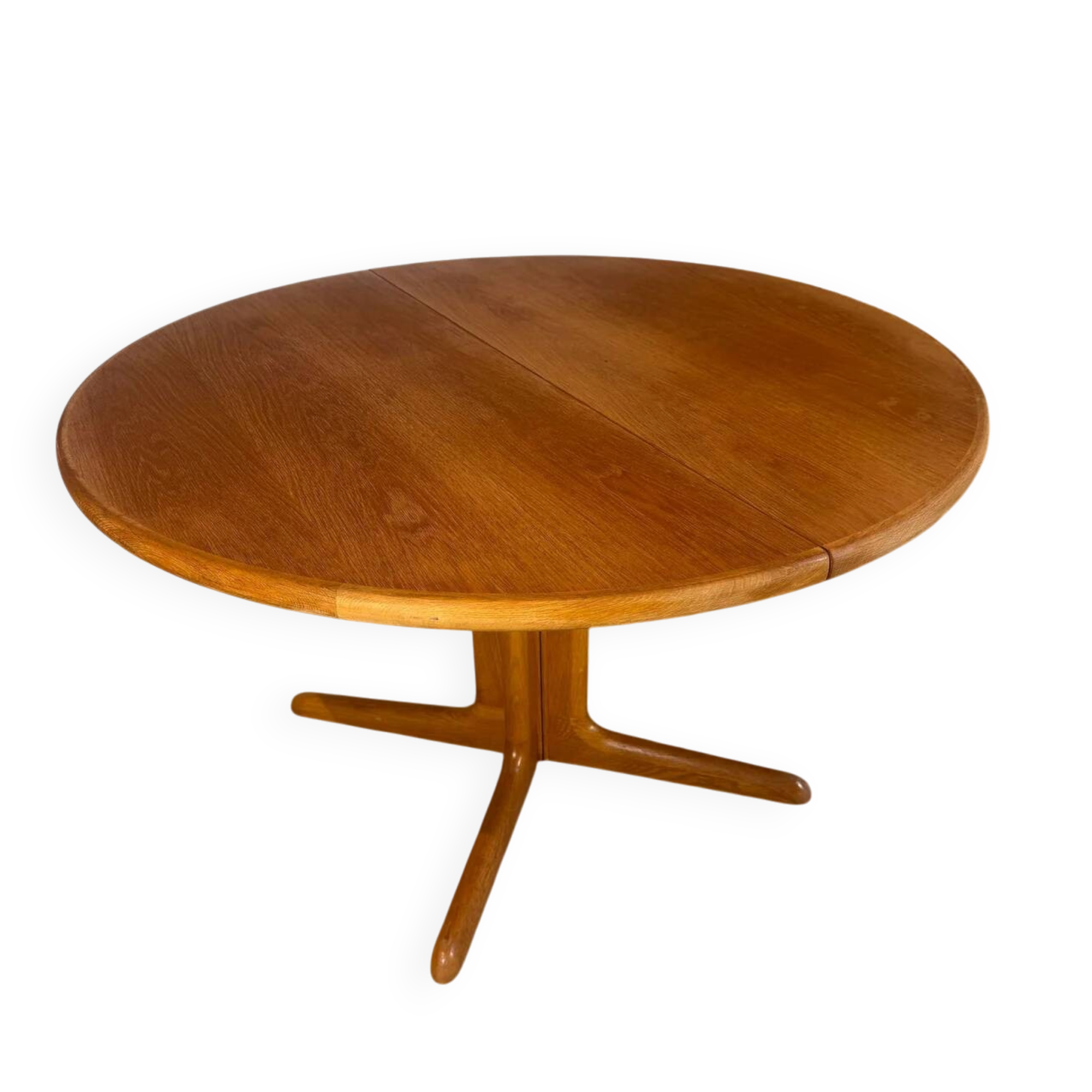 Round dining table in teak by Skovby Møbelfabrik, 1960s
